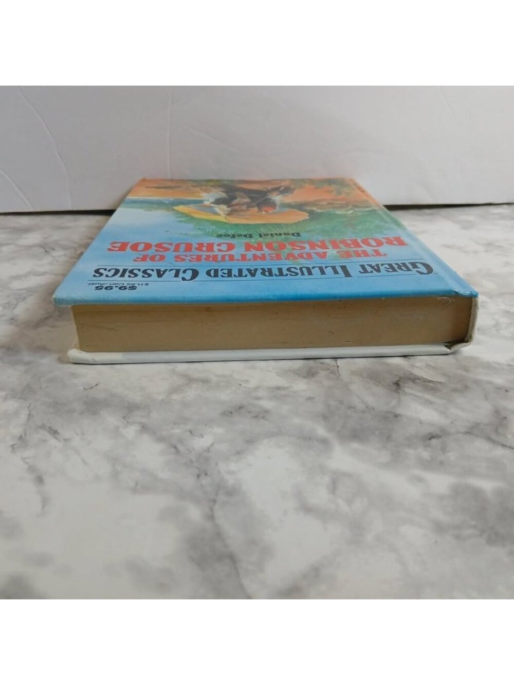 The Adventures of Robinson Crusoe Daniel Defoe Great Illustrated Classics HC - Picture 6 of 7